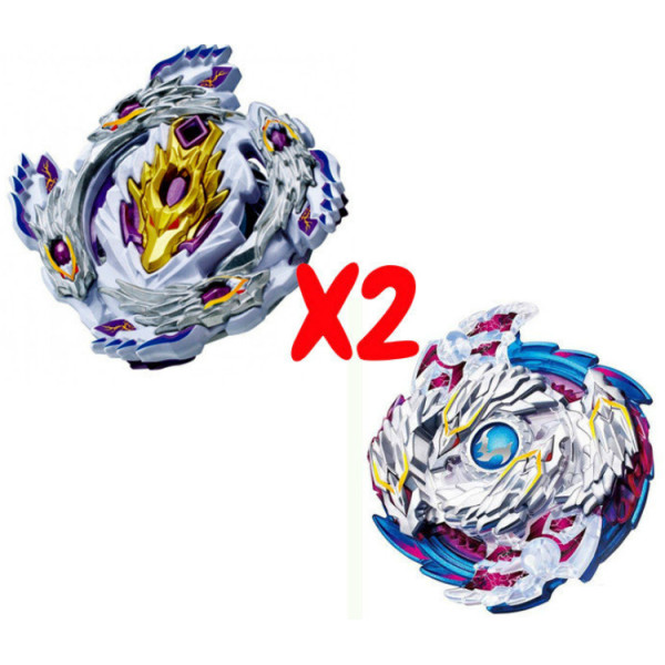 

Набор волчков BEYBLADE (Бейблейд) Bloody Longinus L4 B-110 (Кровавый Луинор) VS Nightmare Longinus B-97 (Луинор Ночной Кошмар) с пускателями