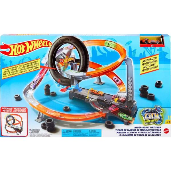 

Трек Hot Wheels Гонки в шиномонтажной (GJL16)