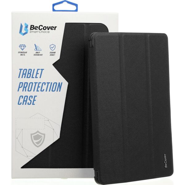 

Чехол-книжка Soft Edge BeCover с креплением Apple Pencil для Apple iPad mini 6 2021 Black (706803)