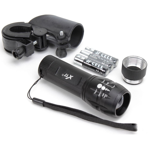 

X17 Alpha 3.6 3W, 1CREELED, 120lumens, ZOOM, черная