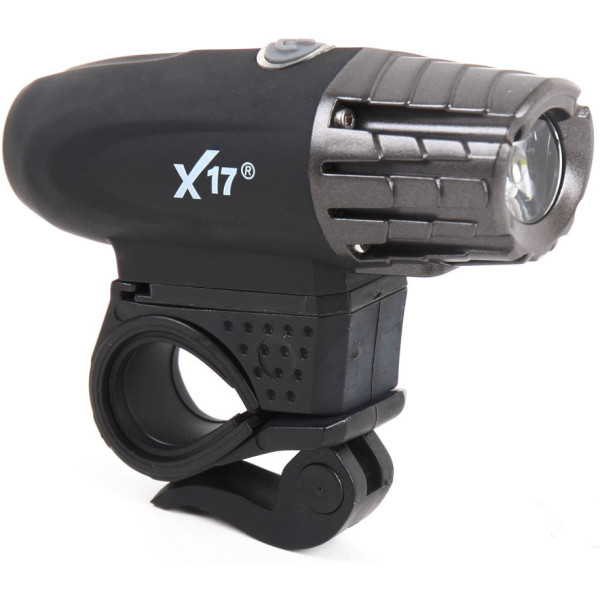 

Велофара X17 Alpha 3.7 3W, 1CREELED, 300lumens, USB-Rechargeable, пласт. черная