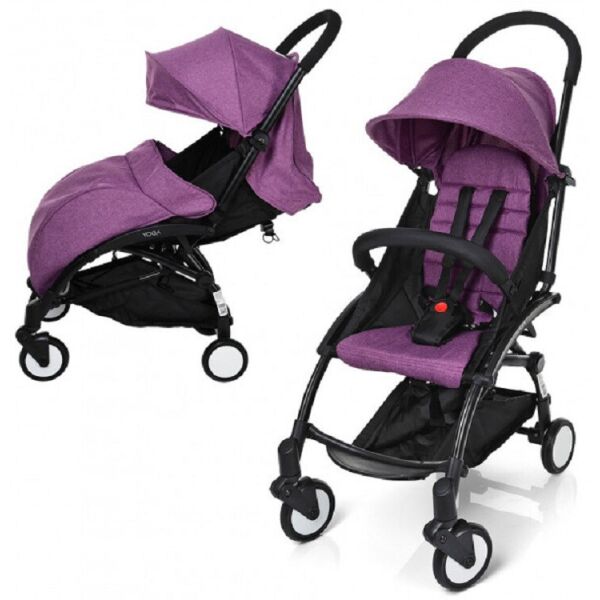 

Коляска детская M 3548-9-2 YOGA фиолетовый Bambi