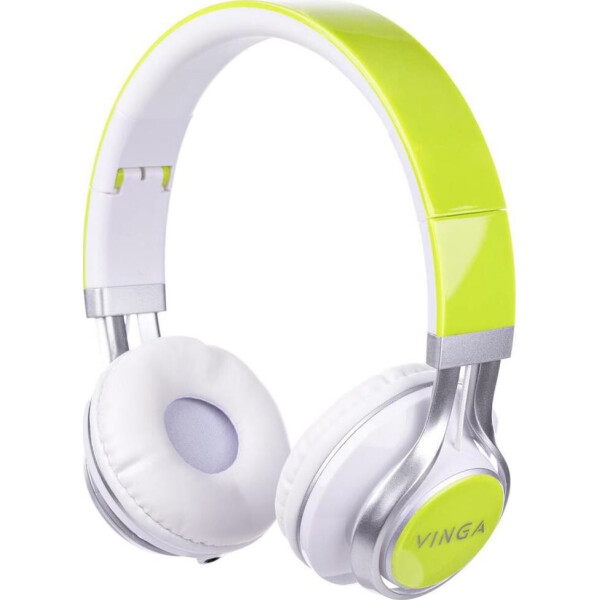

Наушники Vinga HSM040 White/Green (HSM040WG)