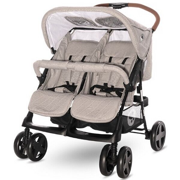 

Коляска прогулочная для двойни Lorelli TWIN (string)