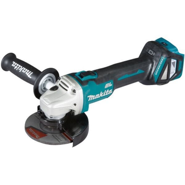 

Болгарка аккумуляторная Makita DGA511RTE, LXT 18В, 125мм, 5Аг х 2шт, DC18RC, кейс