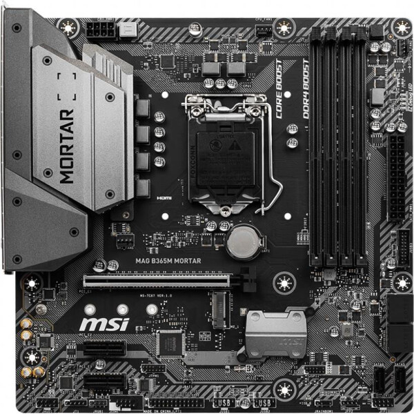 

Материнская плата MSI MAG_B365M_MORTAR s1151 B365 4xDDR4 HDMI Socket 3 mATX