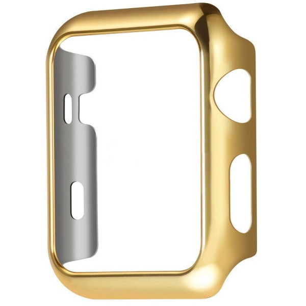 

Пластиковый чехол Coteetci золотой для Apple Watch 38мм (Серии 1-3)