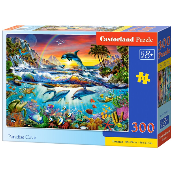 

Пазлы Castorland "Райская бухта" 300 эл. (В-030101)