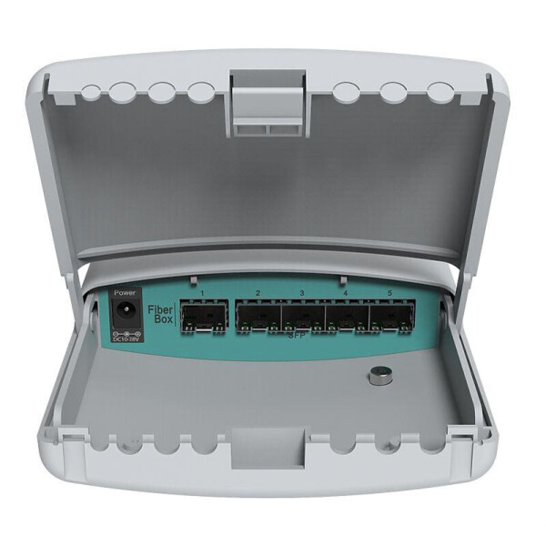 

Коммутатор MikroTik FiberBox (CRS105-5S-FB) (400MHz/128Mb, 5хSFP)