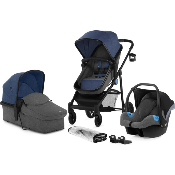 

Детская коляска универсальная 3 в 1 Kinderkraft Juli Denim (KKWJULIDEN3000)