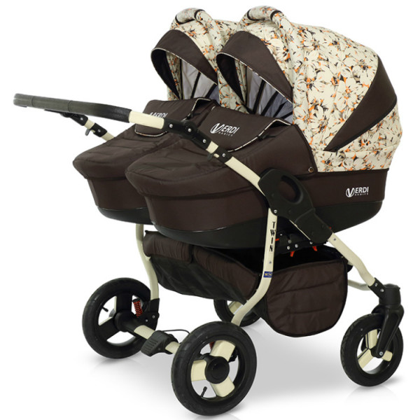 

Детская коляска для двойни Verdi Twin 12