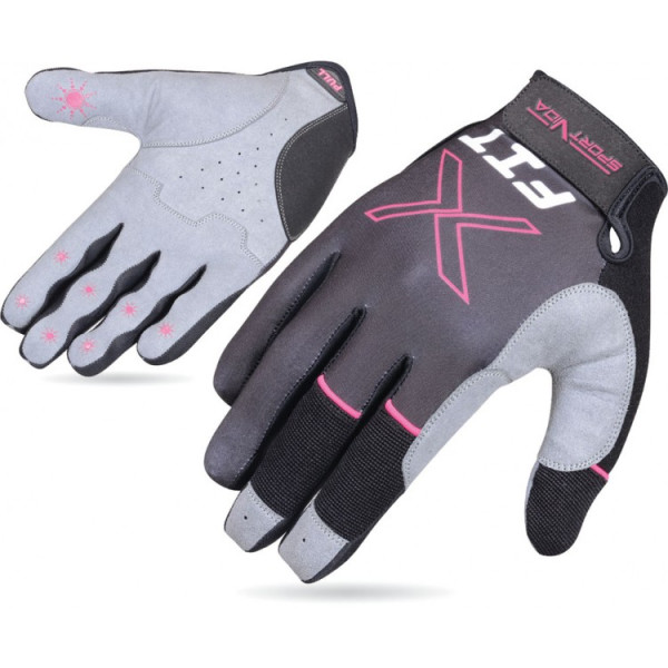 

Перчатки для кроссфита Crossfit SportVida SV-AG00044 (L) Gray
