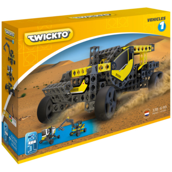 

Конструктор TWICKTO Vehicles #1 Багги (15073830)