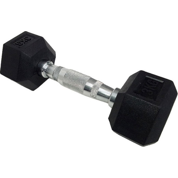 

Гантель Housefit DD 6442-3 шестигранная обрезин. 3кг (12792)