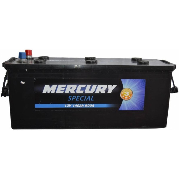 

Автомобильный аккумулятор MERCURY SPECIAL 140Ah (+/-) (800EN) (25913)