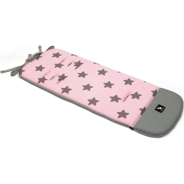 

Матрас в коляску Cottonmoose Leather 590/27/49/106 pink star cotton jersey melange cotton jerseyрозовый (звезды) с серым меланж, серая эко-кожа