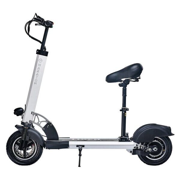 

Электросамокат с сиденьем Maraton Scooter Tesla 4500 белый