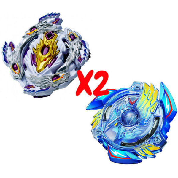 

Набор волчков BEYBLADE (Бейблейд) Bloody Longinus L4 B-110 (Кровавый Луинор) VS Victory Valkyrie B-34 (Волтраек) с пускателями