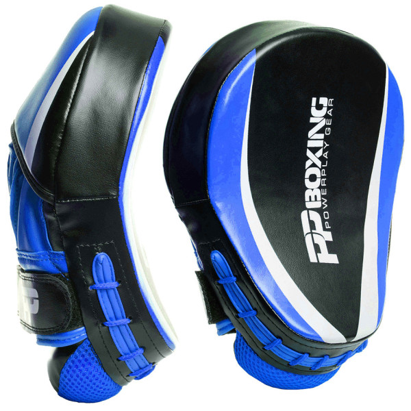 

Лапы боксерские PowerPlay 3050 черно-синие PU [пара] (PP_3050_Blue)
