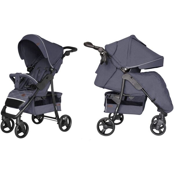 

Коляска прогулочная CARRELLO Quattro 8502/3(M) Admiral Blue, с дождевиком и москитной сеткой, складная