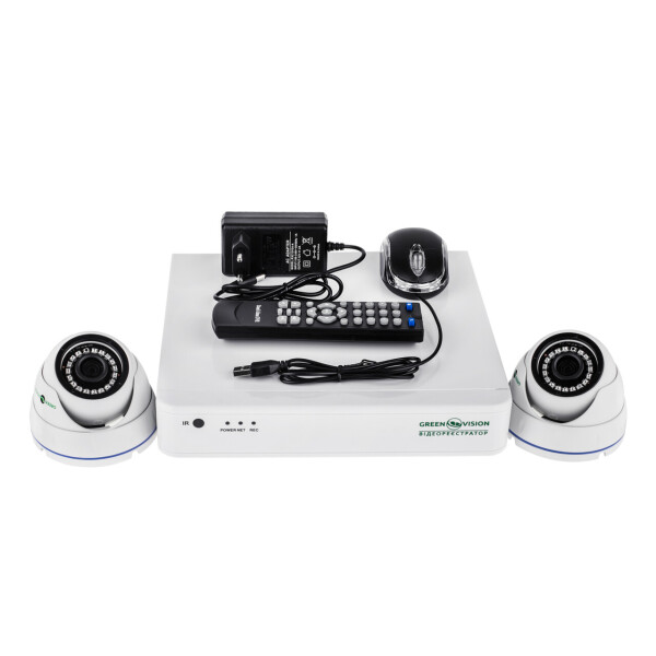 

Комплект видеонаблюдения Green Vision GV-K-S15/02 1080P (6658)
