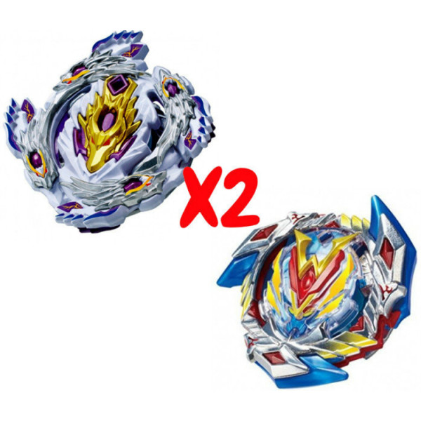 

Набор волчков BEYBLADE (Бейблейд) Bloody Longinus L4 B-110 (Кровавый Луинор) VS Winning Valkyrie V4 B-104 (Волтраек Победитель) с пускателями
