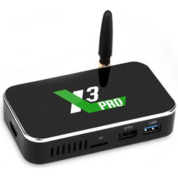 

Приставка Smart TV UGOOS X3 Pro TV Box Amlogic S905X3 4/32GB