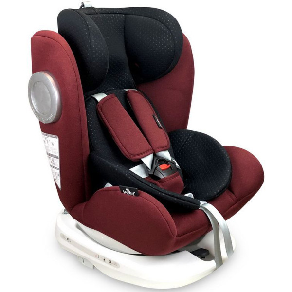 

Детское автокресло Lorelli LUSSO SPS ISOFIX (red/black)