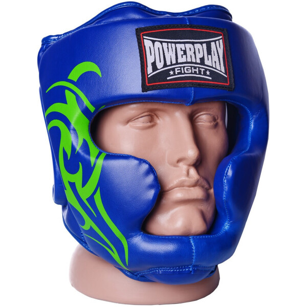 

Боксерский шлем тренировочный PowerPlay 3043 cиний XS