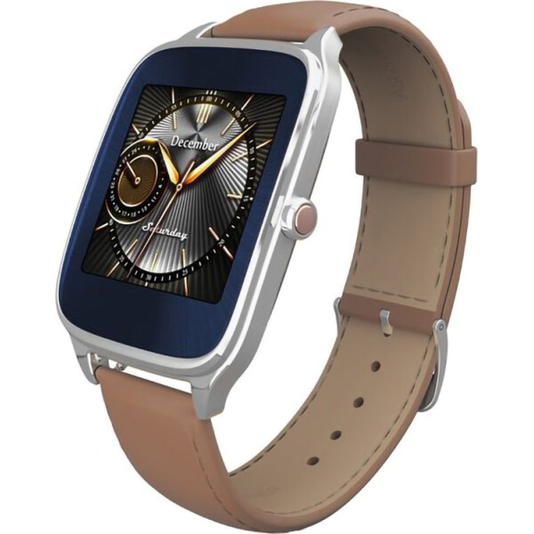 

ASUS ZenWatch 2 WI501Q Silver/Leather Brown Refurbished A-