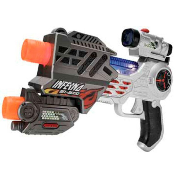 

Игрушечное оружие Hap-p-kid Лазерный бластер на батарейках (3921T-3922T)
