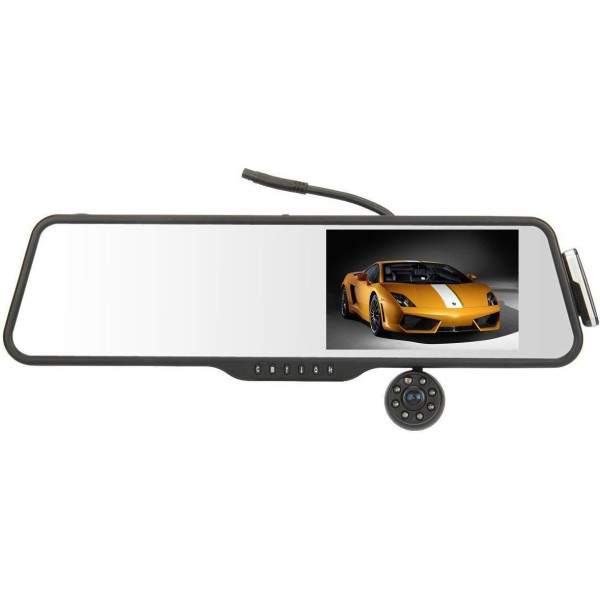 

Видеорегистратор-зеркало Noisy DVR LS516 Full HD камерой заднего вида/Bluetooth-гарнитура (657110606)