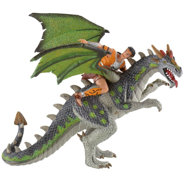 

Игровая фигурка BULLYLAND Дракон с наездником (75587)