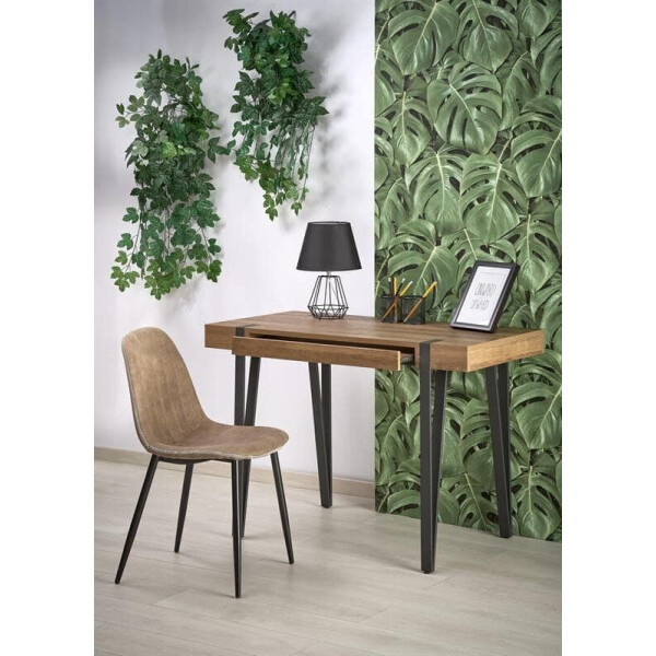 

Стол Halmar B39 Орех медовый, Черный