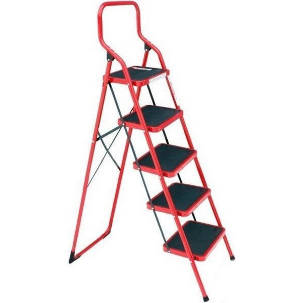 

Стремянка Intertool 5 ступеней 380x260мм высота 1625мм (LT-0035)
