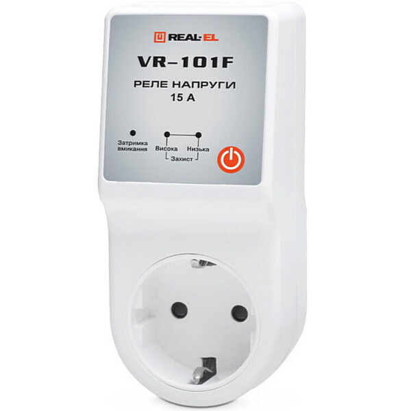 

Реле напряжения REAL-EL VR-101F