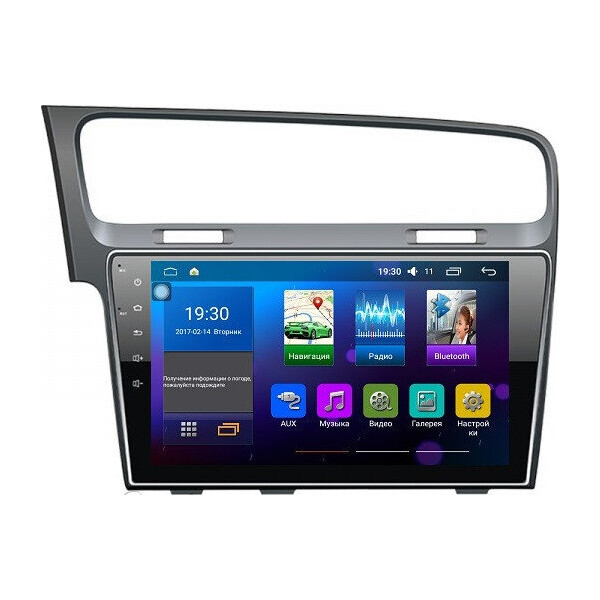 

Штатная магнитола Sound Box ST-6191 для Volkswagen Golf 7