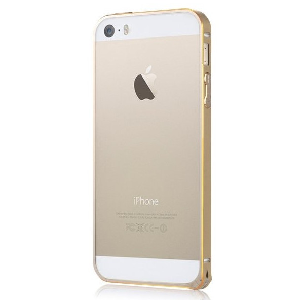 

Бампер BASEUS Golden Light золотой для iPhone 5/5S/SE