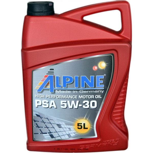 

Моторное масло Alpine PSA C2 5W-30 5 л
