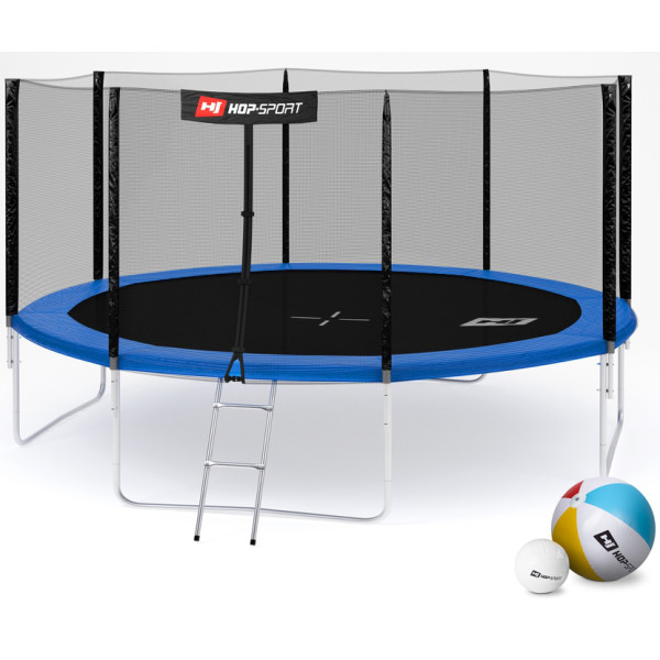 

Hop-Sport 14ft (427cm) blue с внешней сеткой