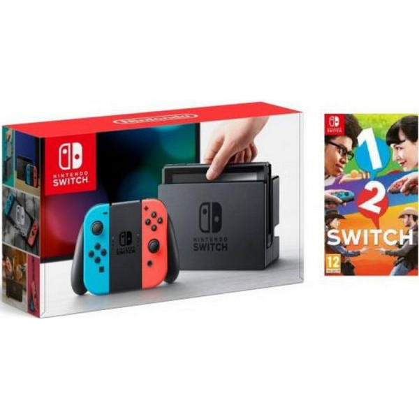

Nintendo Switch Neon blue/red + 1-2 Switch