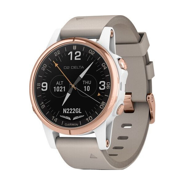 

Garmin D2 Delta S Aviator Watch with Beige Leather Band (010-01987-30)