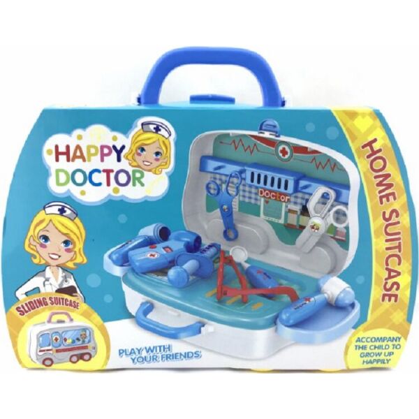 

Детский игровой набор доктора чемоданчик Happy Doctor 678-102A G