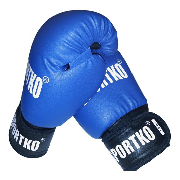 

Перчатки боксерские Sportko ПД1 10 oz(унций) синий (5169)