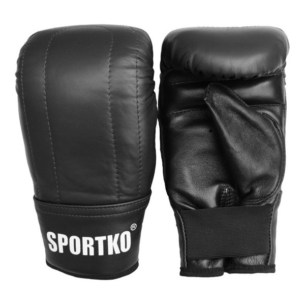 

Перчатки Снарядные кожаные Sportko ПК3 черный S/M (5068)