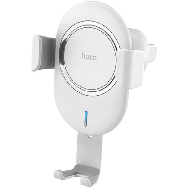 

​Автодержатель с беспроводной зарядкой Hoco CW17 Wireless Car Charger White