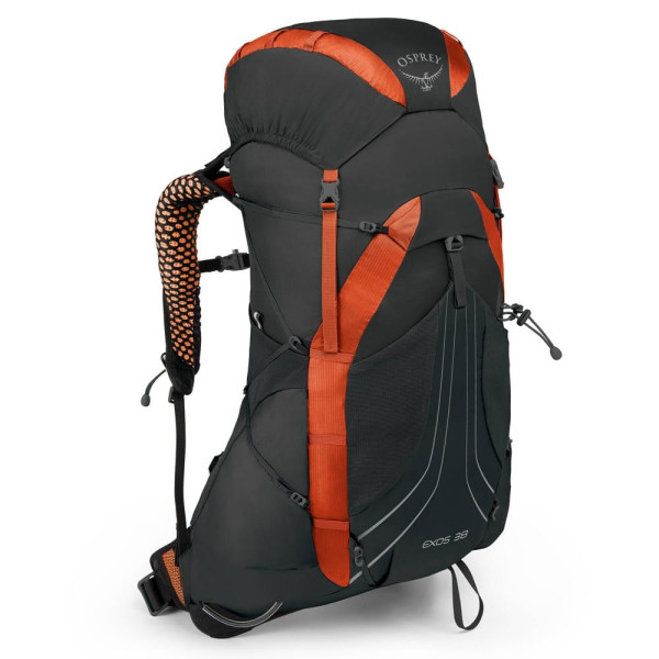 

Рюкзак Osprey Exos 58 Blaze Black MD (черный) (009.1735)