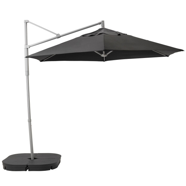 

IKEA OXNO / LINDOJA 300 см навесной черный темно-серый (192.914.62)