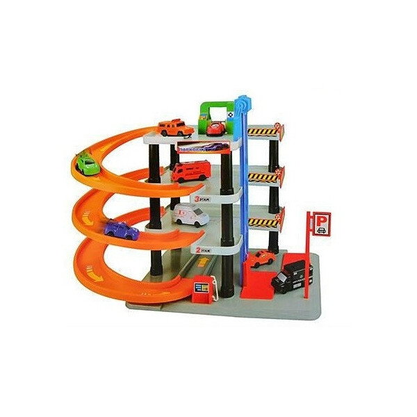 

Гараж Joy Toy Мегапарковка 4 уровня и 4 машинки (0849)
