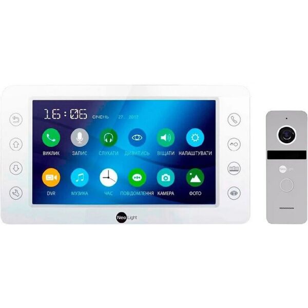 

Комплект видеодомофона NeoLight KAPPA HD Kit Silver